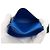 LOEWE Mini Borsa Heel Pouch in pelle di vitello morbida blu - vista 6