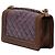 Le Boy Chanel Red Old Medium Nubuck Trimmed Quilted Aged Calfskin Boy Flap - vista 2