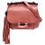 Gucci Borsa a Tracolla Bamboo Nouveau con Frange in Pelle Rosa Medium