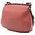 Gucci Borsa a Tracolla Bamboo Nouveau con Frange in Pelle Rosa Medium - vista 2
