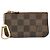 Porta-chaves Louis Vuitton Brown Damier Ebene Marrom