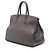 Hermès Gray Togo Birkin Retourne 35 Castaño Gris antracita - vista 2