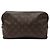 Louis Vuitton Brown Monogram Trousse Toilette 28 Castaño