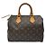 Bolsa de mão Louis Vuitton Speedy 25 Monogram Marrom Monograma - vista 2