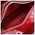 Borsa a tracolla Christian Dior Lady Medium Cannage in vernice smaltata rossa - vista 9