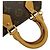 Bolsa de Ombro Louis Vuitton Monogram Nano Speedy Marrom Monograma - vista 10