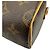 Bolsa de Ombro Louis Vuitton Monogram Nano Speedy Marrom Monograma - vista 6