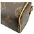 Bolsa de Ombro Louis Vuitton Monogram Nano Speedy Marrom Monograma - vista 7