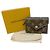 Louis Vuitton Monogram Portefeuille Victorine Wallet Castaño - vista 11