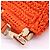 Bolso Dolce & Gabbana Raffia Miss Sicily Naranja - vista 15