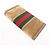 Gucci Suede Web Leather Zip-Around Wallet Brown Red Green - view 2