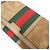 Gucci Suede Web Leather Zip-Around Wallet Brown Red Green - view 4