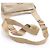Borsa a tracolla Prada in nylon con logo Marrone Beige - vista 10