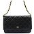 Portafoglio a catena Chanel Matelassé Timeless Classic Nero - vista 2