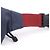 Borsa a cintura Balenciaga Nylon Wheel Rosso Blu navy - vista 10