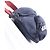 Borsa a cintura Balenciaga Nylon Wheel Rosso Blu navy - vista 7