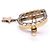 Fermi Christian Dior CD Logo con strass e stella D'oro - vista 10