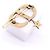 Fermi Christian Dior CD Logo con strass e stella D'oro - vista 4
