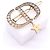 Fermi Christian Dior CD Logo con strass e stella D'oro - vista 5
