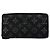Cartera Zippy Louis Vuitton Mahina en Noir Negro Dorado
