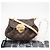 Borsa Louis Vuitton Monogram Sunset Marrone Beige - vista 3