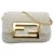 Borsa a tracolla Fendi Nano Bucket in pelle di pecora con catena Boa