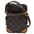 Bolso de hombro Louis Vuitton Monogram Amazon Castaño Beige