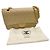 Sac à épaule à chaîne CHANEL Matelassé 25 Beige - vue 18