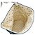 Borsa a tracolla con coulisse Orb Vivienne Westwood Blu - vista 5