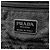 Prada Schultertasche mit Dreieckslogo und Kette Schwarz - Ansicht 13