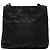 Prada Schultertasche mit Dreieckslogo und Kette Schwarz - Ansicht 2