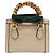 GUCCI Diana 2-Way Small Tote Shoulder Bag Beige Golden Green - view 2