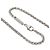 Colar Chopard Happy Diamonds em ouro branco 18K - vista 3