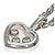 Colar Chopard Happy Diamonds em ouro branco 18K - vista 5
