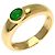 Chaumet Anneau Emerald Cabochon Ring - vista 2