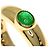Chaumet Anneau Emerald Cabochon Ring - vista 8