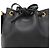 Borsa a secchiello Yves Saint Laurent Emmanuel Nero - vista 7