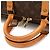 Sac Boston Louis Vuitton Monogram Keepall Bandoulière 55 Marron - vue 5
