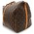 Sac Boston Louis Vuitton Monogram Keepall Bandoulière 55 Marron - vue 8