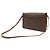 Louis Vuitton Monogram Bordeaux Schultertasche Clutch Braun - Ansicht 3