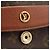 Louis Vuitton Monogram Bordeaux Schultertasche Clutch Braun - Ansicht 6