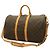 Borsa Boston Louis Vuitton Monogram Keepall Bandoulière 45 Marrone - vista 3