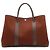 Hermès Saco Tote Hermes Garden MM Marrom