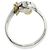Autre Marque Tiffany & Co. Hook Eye Ring in Silber und 18K Gelbgold - Ansicht 4