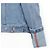 Loewe Anagram Jeansjacke mit Lederdetails Blau - Ansicht 14