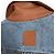 Loewe Anagram Jeansjacke mit Lederdetails Blau - Ansicht 18