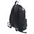 Balenciaga Wheel Rucksack aus Nylon-Canvas Schwarz Weiß Marineblau - Ansicht 3