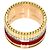 Bague Boucheron Quatre Diamant Rouge - vue 5