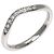Autre Marque Tiffany & Co. Curved Band Diamantring - Ansicht 2