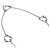 Autre Marque Collar Tiffany & Co. 3P Triple Open Heart en Plata - vista 2